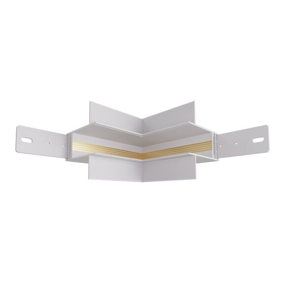 Donolux Inner corner DLM01W Sp Внутренний угол-соединитель для встраиваемого магнитного шинопровода, изображение 2