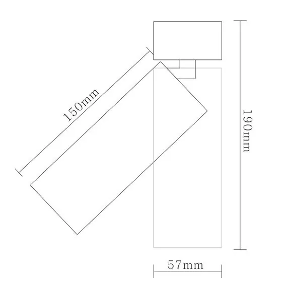 Donolux DL18895R15N1B ST Накладной поворотный светодиодный светильник, 15Вт, изображение 3