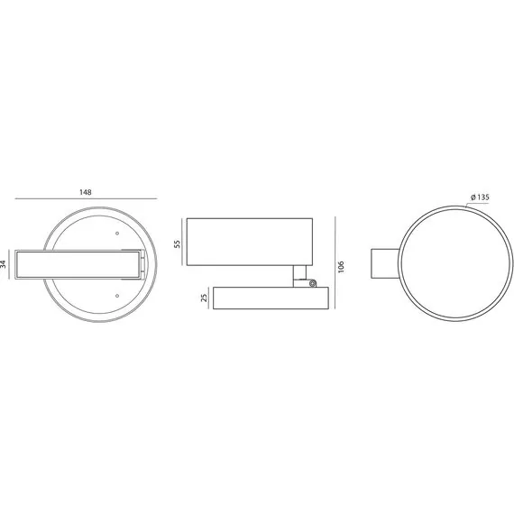 Donolux DL18791WW24WM Светодиодный светильник для магнитного шинопровода, 24W, 3000К, изображение 8