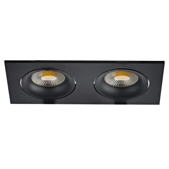 Donolux DL18412/02TSQ Black Встраиваемый поворотный светильник под сменную лампу, изображение 2