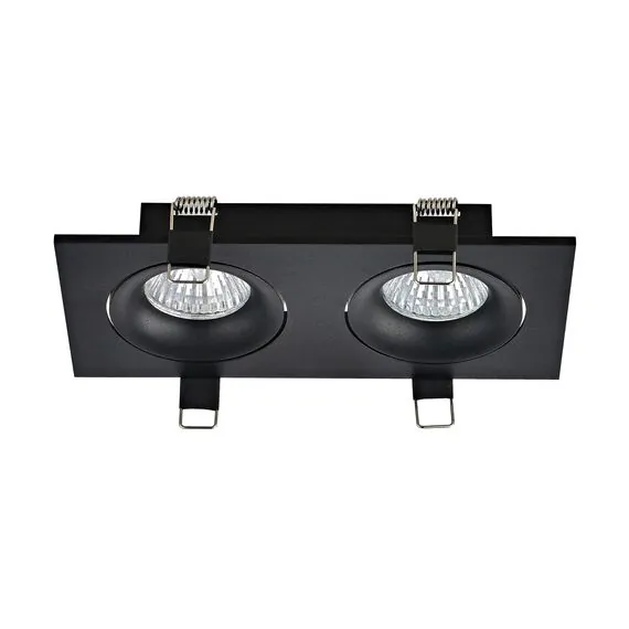 Donolux DL18412/02TSQ Black Встраиваемый поворотный светильник под сменную лампу, изображение 3