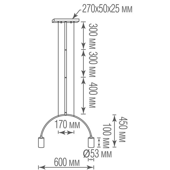 Donolux S111018/2 Подвесной светильник, изображение 3