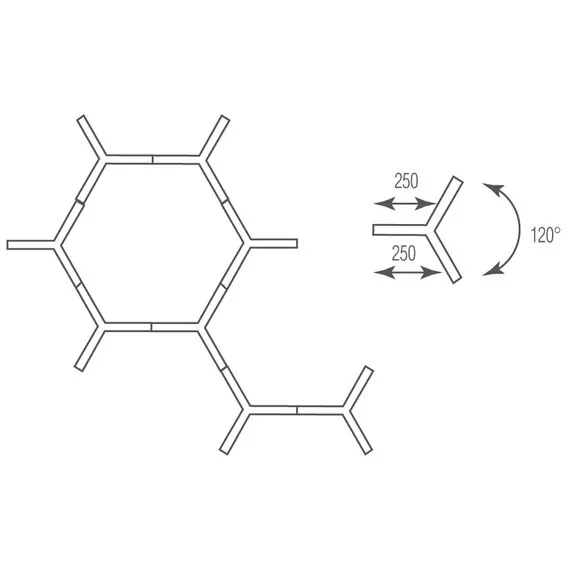 Donolux DL18516S012B29 Подвесной светодиодный светильник 28.8Вт 4000K, изображение 3