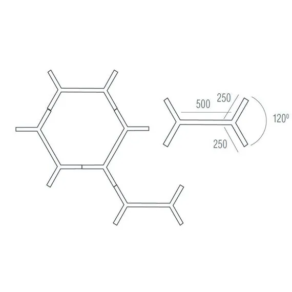 Donolux DL18516S021А57 Подвесной светодиодный светильник 57.6Вт 3000K, изображение 4