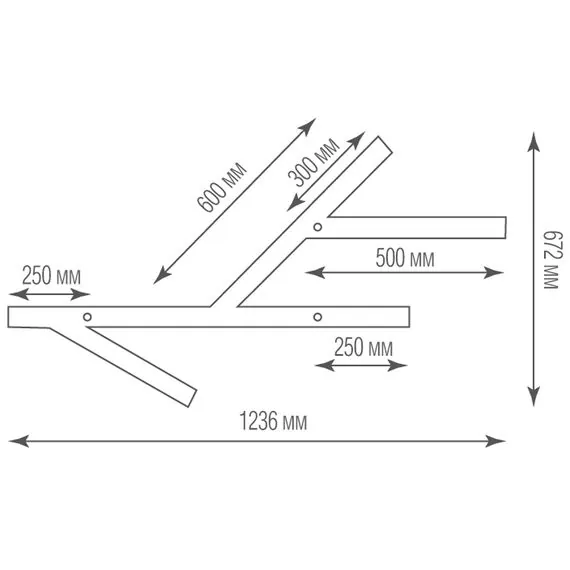 Donolux DL18516C062B96 Накладной светодиодный светильник 96Вт 4000K, изображение 5