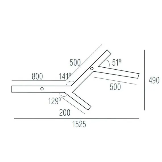 Donolux DL18516C052B77 Накладной светодиодный светильник 76.8Вт 4000K, изображение 4