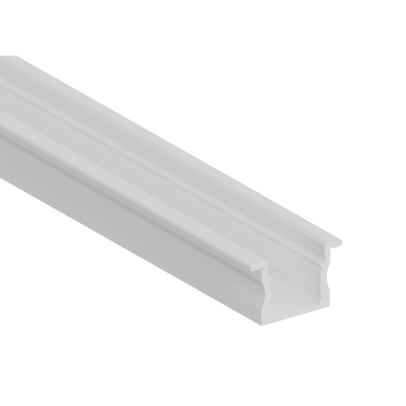 Donolux DN18501RAL9003 Врезной алюминиевый профиль,  23,5х14,5х2000. Цвет: Белый матовый, RAL9003  Серия:DN8ALE, изображение 4