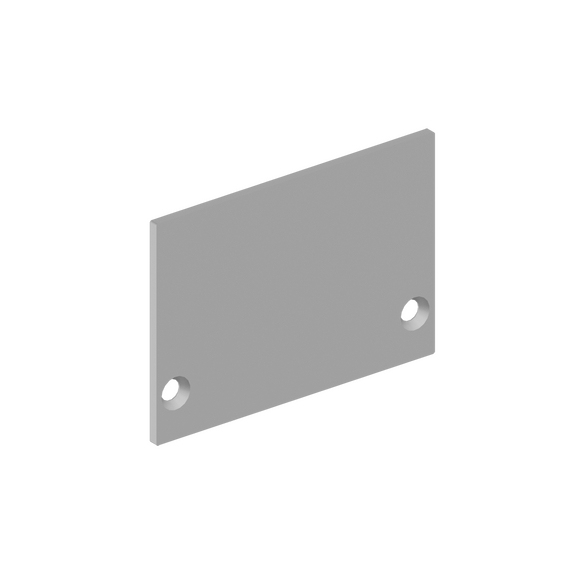 Donolux DNCAP18511Alu Боковая  глухая заглушка для профиля DN18511 Цвет:Анодированное серебро,Серия:DN8ALE