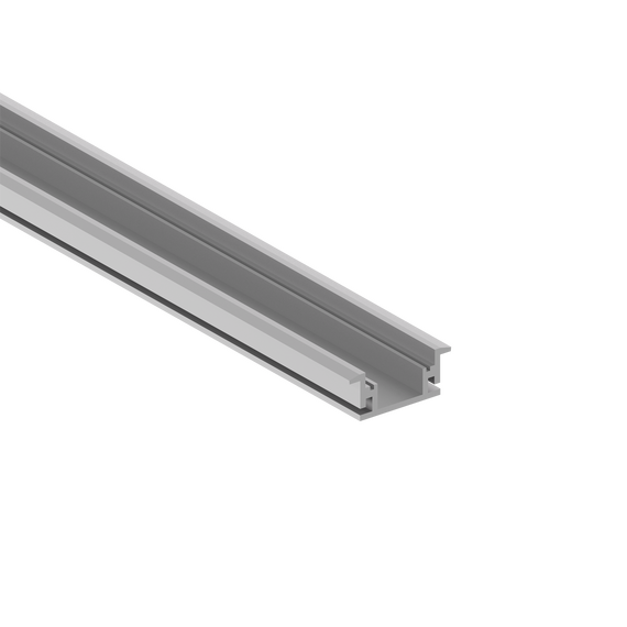 Donolux DN18509Alu Врезной алюминиевый профиль в пол,  27х11х2000. Цвет:  Cеребро,Серия:DN8ALE, изображение 2