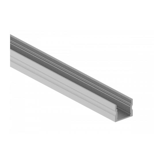 Donolux DN18505Alu Накладной алюминиевый профиль,  17,2х14,5х2000. Цвет: Анодированное серебро,Серия:DN8ALE