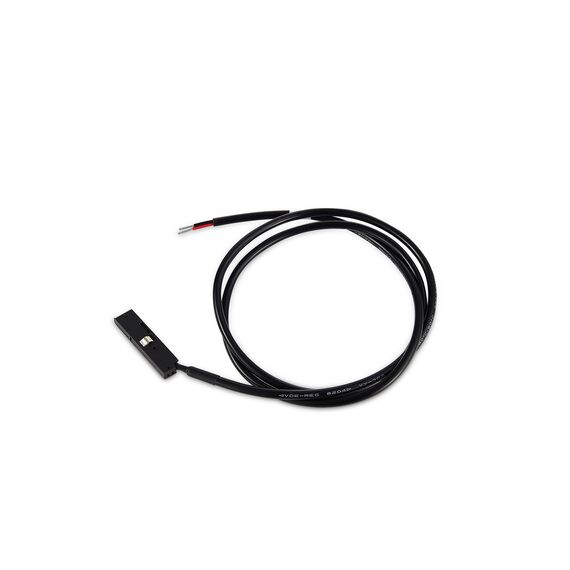 Donolux Power connector DLSM B Адаптер с подводом питания для шинопровода, Slim Line Mini, L39*W4,8*H10,5 мм, длина провода 1000 мм, черный, изображение 3