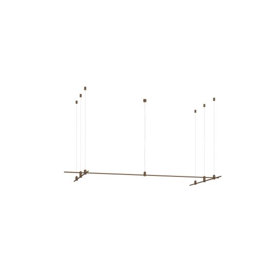 Donolux DL20225L2000x1L1000x2C B.Bronze Donolux Magnet Modular System «CODE 1.2», L2000хL1000x2хH95-3000 мм (высота регулируется), DC24V, по