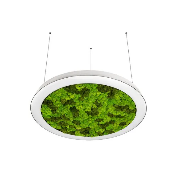 Donolux DL1000S90WW Moss White Подвесной светодиодный светильник, 90Ватт, D-1000мм., изображение 3