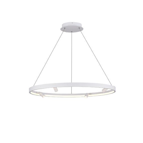 Donolux S18866R40W1W800 Подвесной светодиодный светильник 40Вт, 3000K, споты 4х3Вт, изображение 2