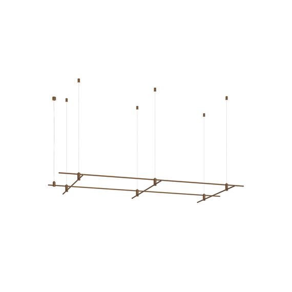 Donolux DL20225L2000x2L1000x3C B.Bronze Donolux Magnet Modular System «CODE 1.2», L2000х2хL1000x3хH95-3000 мм (высота регулируется), DC24V,, изображение 3