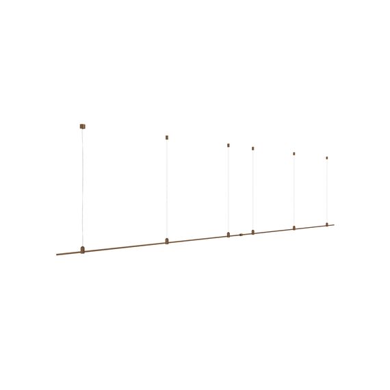 Donolux DL20225L4000C B.Bronze Donolux Magnet Modular System «CODE 1.2», L4000хH95-3000 мм (высота регулируется), DC24V, подвесное, изображение 3