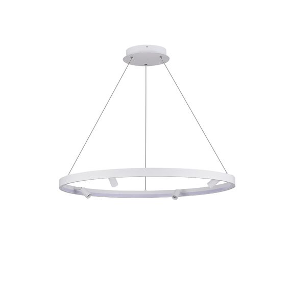 Donolux S18866R40W1W800 Подвесной светодиодный светильник 40Вт, 3000K, споты 4х3Вт, изображение 5