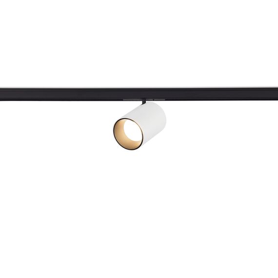 Donolux DL20732NW7WB Светильник для Slim Line Mini, Alpha, 7Вт, 4000К, корпус белый, кольцо черное, коннектор черный, изображение 2