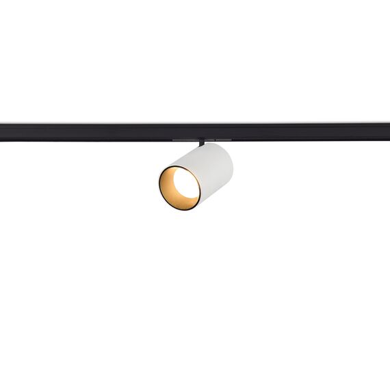 Donolux DL20732WW7WB Светильник для Slim Line Mini, Alpha, 7Вт, 3000К, корпус белый, кольцо черное, коннектор черный, изображение 4