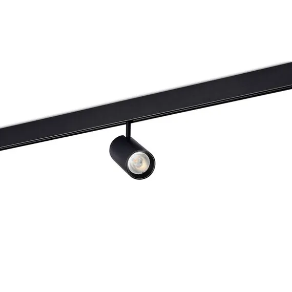 Donolux DL20604WW15B Led светильник Slim Line,  Alpha, DC 48В 15Вт, D55xL115 мм, 1450Лм, 36°, 3000К, недиммируемый, IP20, Ra>90, черный, изображение 2