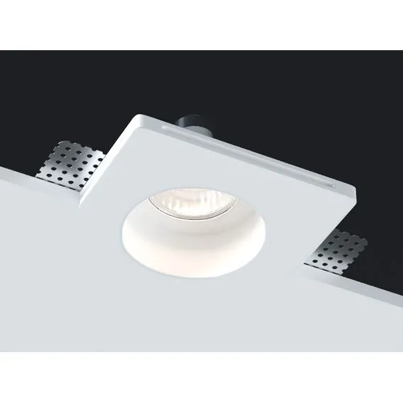 Donolux DL270R1W Светильник встраиваемый гипсовый, белый, 1xGU10, изображение 8