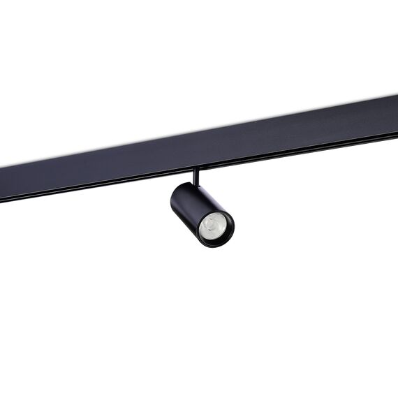 Donolux DL20295NW20BND Светодиодный светильник Alpha для SPACE Track system 20Вт, D65xL135 мм, 1295Лм, 36°, 4000К, недиммируемый, Ra>90, черный, изображение 3