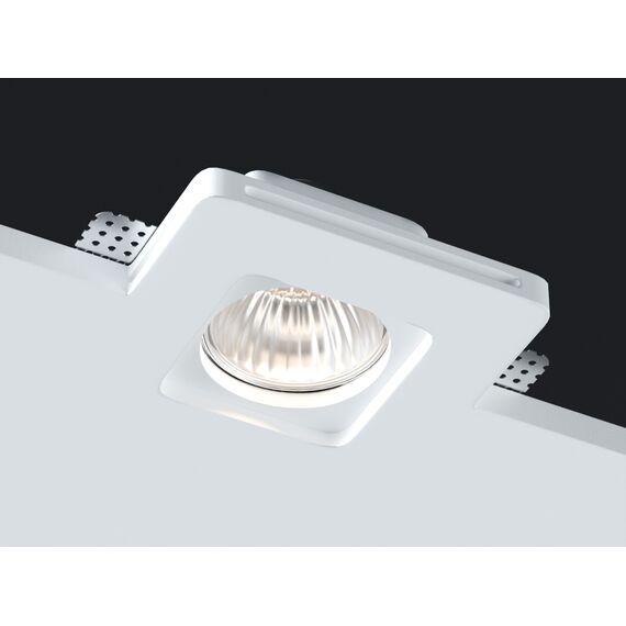 Donolux DL271SQ1W Светильник встраиваемый гипсовый, белый, 1xGU10, изображение 3