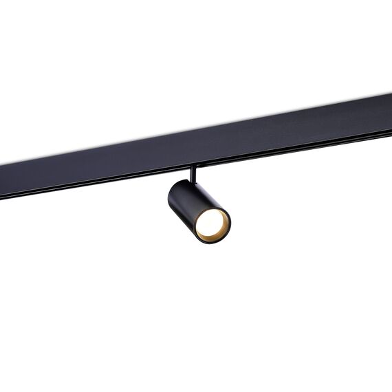 Donolux DL20295NW20BND Светодиодный светильник Alpha для SPACE Track system 20Вт, D65xL135 мм, 1295Лм, 36°, 4000К, недиммируемый, Ra>90, черный, изображение 4