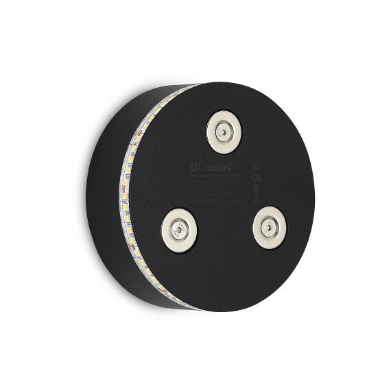 Donolux Base DL20781N7B Светодиодное магнитное основание, 7Вт, 200Лм, 4000К, недиммируемый, D99,5*W34мм, черный