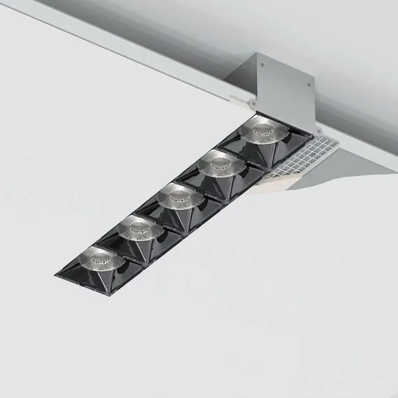 Donolux DL18519M141A10.38.193GB 150 Donolux Led Eye Unite + светильник встраиваемый, 10W, 193х74,8мм, H39,8мм, 900Lm, 38°, 3000К, Ra80, IP20,, изображение 2