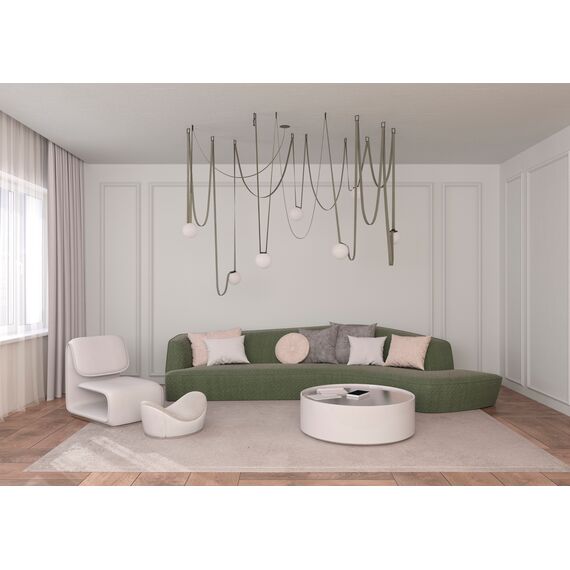 Donolux Sling DB Токопроводящий ремень Sling System, L20000xW29xH3 мм, DC48В, темно-синий, изображение 10