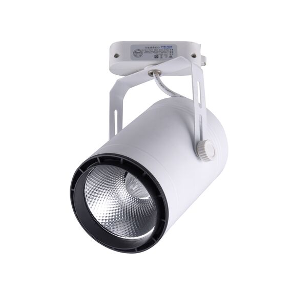 Kink Light 6483-1,01 Трековый светильник белый w11,5*9 h14 Led 15W (4000К)