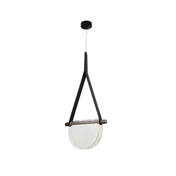 Kink Light 07687-30,19(21) Подвес Тэрро черный (плафон прозрачный) w37*5 h120 Led 8W (4000K)