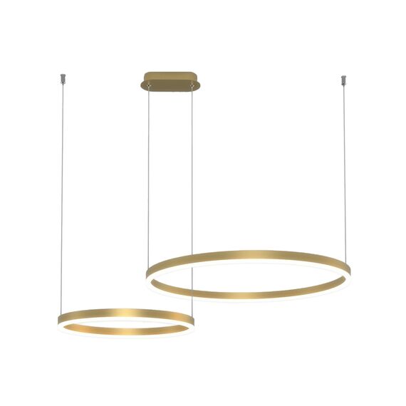 Kink Light 08219,36PA(3000K) Подвес Тор латунь w90*60 (d40+60) h150 Led 60W (3000K)