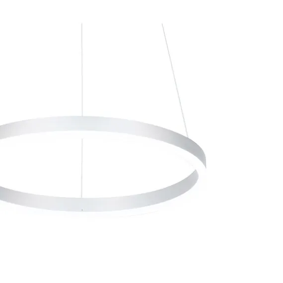 Kink Light 08212,01A(4000K) Подвес Тор белый d40 h150 Led 23W (4000K) 2 типа крепления, изображение 3