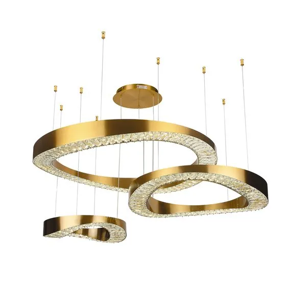 Kink Light 07676-80+60+40,20 Люстра Тауна бронза d80+60+40 h128 Led 140W (4000K)