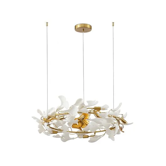 Kink Light 07868-70,36 Люстра Сири латунь d70 h150 G9 7*7W (Led лампы в комплекте)