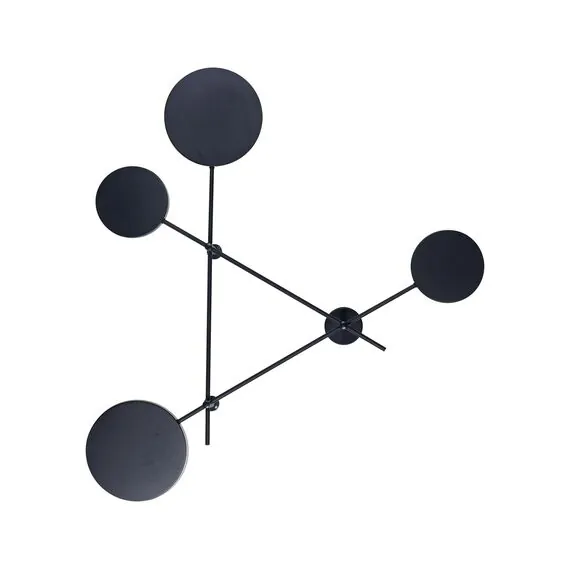 Kink Light 2207B,19 Настенный светильник Фирс черный d110 h14 Led 24W (4000K)