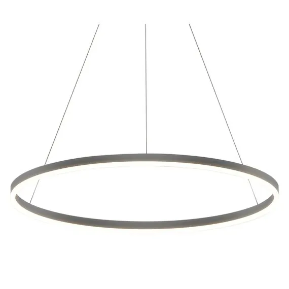 Kink Light 08213,12A(4000K) Подвес Тор матовый никель d60 h150 Led 33W (4000K) 2 типа крепления, изображение 2