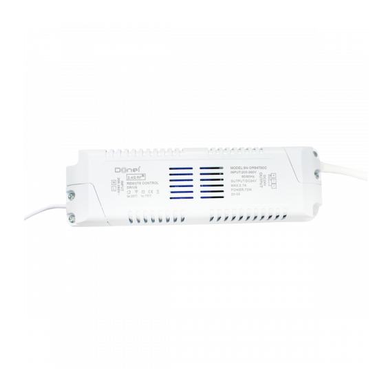 Donolux DN18891W108 Управляемый источник питания для биодинамического освещения 108 Вт, DC24В,4А, IP20