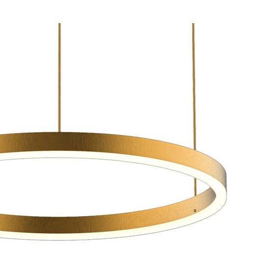 Kink Light 08212,33P(3000K) Подвес Тор матовое золото d40 h150 Led 24W (3000K) 2 типа крепления, изображение 2