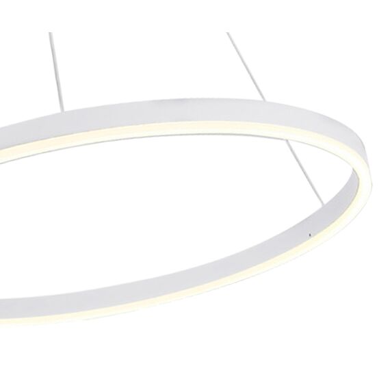 Kink Light 08214,01A(4000K) Подвес Тор белый d80 h150 Led 45W (4000K) 2 типа крепления, изображение 2