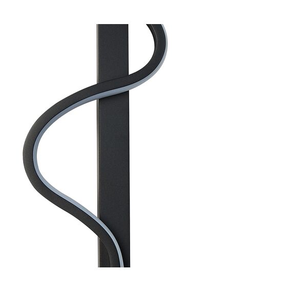 Kink Light 08418A-100L,19(3000K) Бра Скади черный (левое) w15*6 h100 Led 22W (3000K), изображение 2