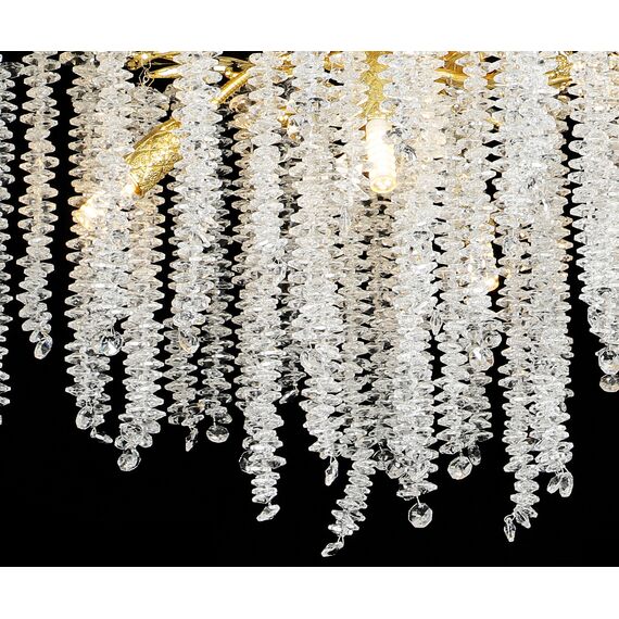 Kink Light 07871-76D,33 Люстра Шанти золото d76 h200 G9 10*7W, изображение 2