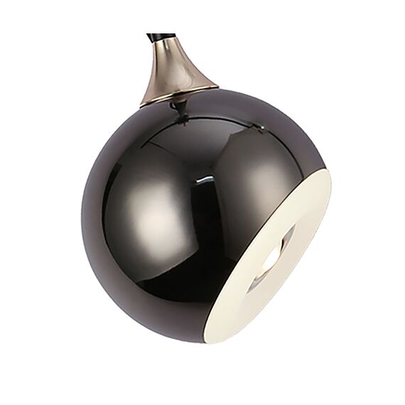 Kink Light 07529-1A,29 Подвес Тимо черный жемчуг d12 h165 Led 8W (4000K) с лифтом, изображение 2