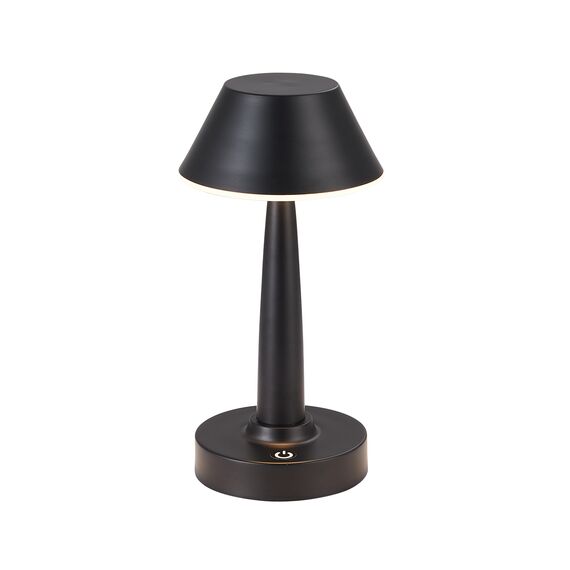 Kink Light 07064-B,19 Автономная настольная лампа диммируемая Снорк черный d12 h25 Led 6W (3200K) автономная работа при средней яркости - 8 часов., изображение 3