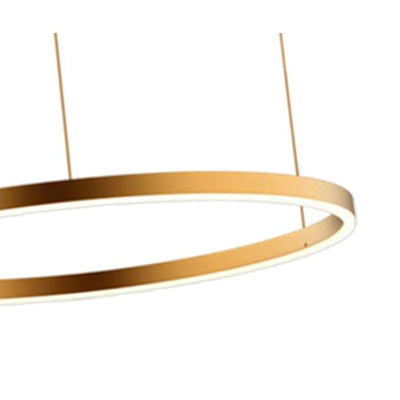 Kink Light 08213,33P(3000K) Подвес Тор матовое золото d60 h150 Led 36W (3000K) 2 типа крепления, изображение 4