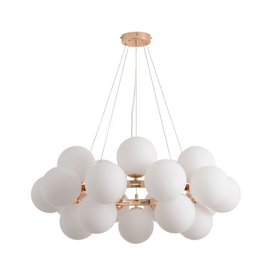 Kink Light 07508-20,37 Люстра Сида французское золото d86 h120 E14 20*10W