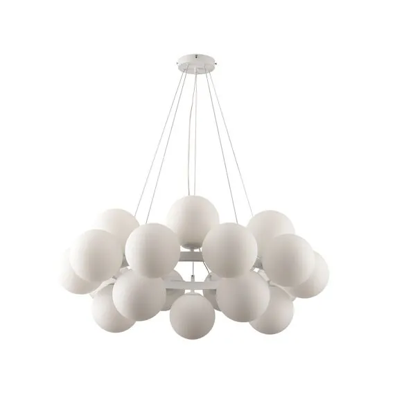 Kink Light 07508-20,01 Люстра Сида белый d86 h120 E14 20*10W