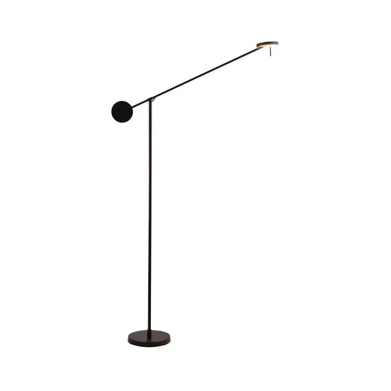 Kink Light 09440-F,19(4000K) Торшер Некси черный d23 L91 h125 Led 8W (4000K)